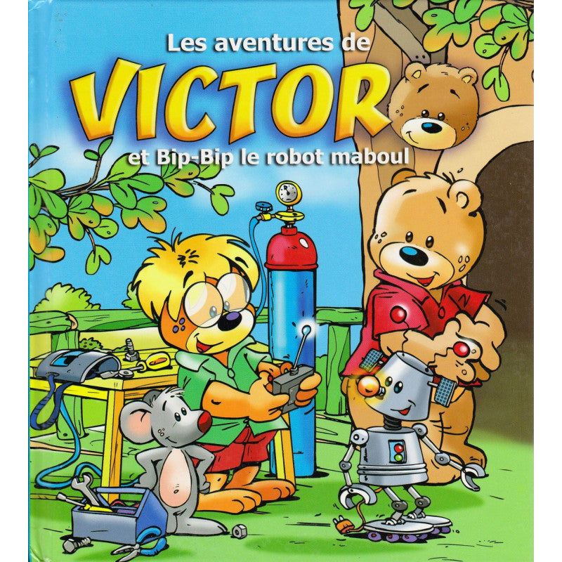 les aventures de victor et bip bip le robot maboul
