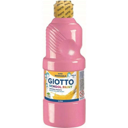 Giotto Peinture scolaire ROSEt printemps 500 ml