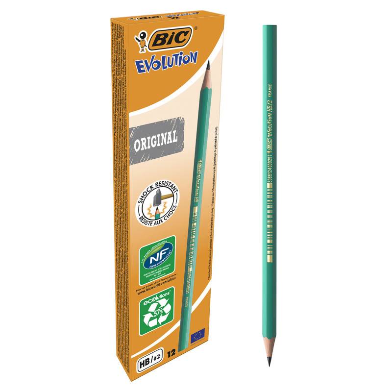 Crayons à Papier BIC Evolution Original Boîte de 12 pcs